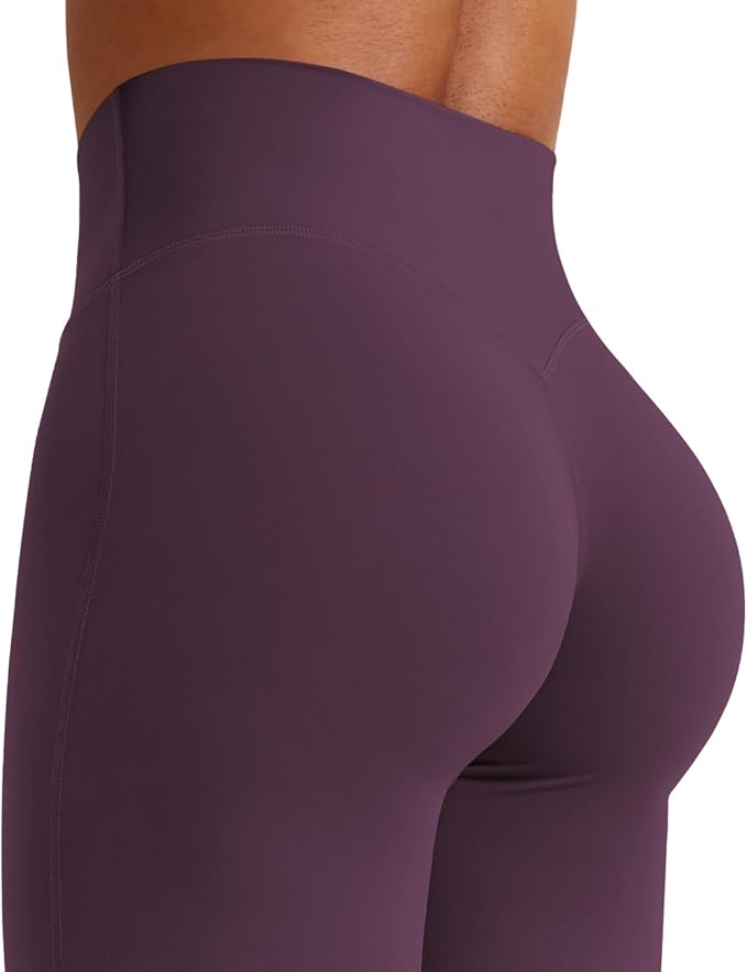 YEOREO Workout Leggings Womens No Front Seam Straight Leggings 29"/ 31.5"/ 33"/ 35" High Waist Buttery Eddiy Gym Yoga Pants