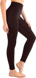Leafigure High Waisted Leggings for Women- Soft No See-Through Yoga Pants for Gym Workout Running