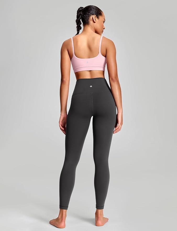 HeyNuts Yoga Pro Leggings 25'', Light to Medium Support, Buttery Soft 7/8 Lounge Yoga Pants