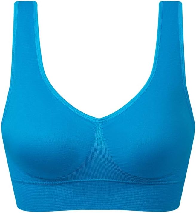 Vermilion Bird Women's 3 Pack Seamless Comfortable Sports Bra with Removable Pads