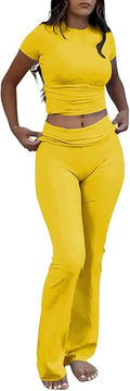 Nimsruc Two Piece Lounge Sets For Women Summer Outfits