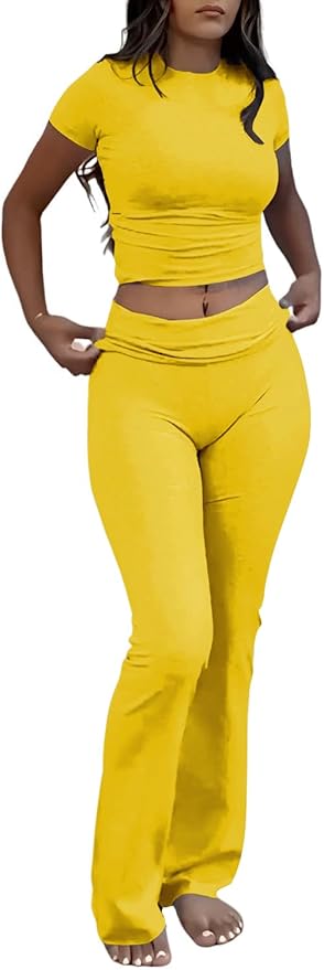 Nimsruc Two Piece Lounge Sets For Women Summer Outfits