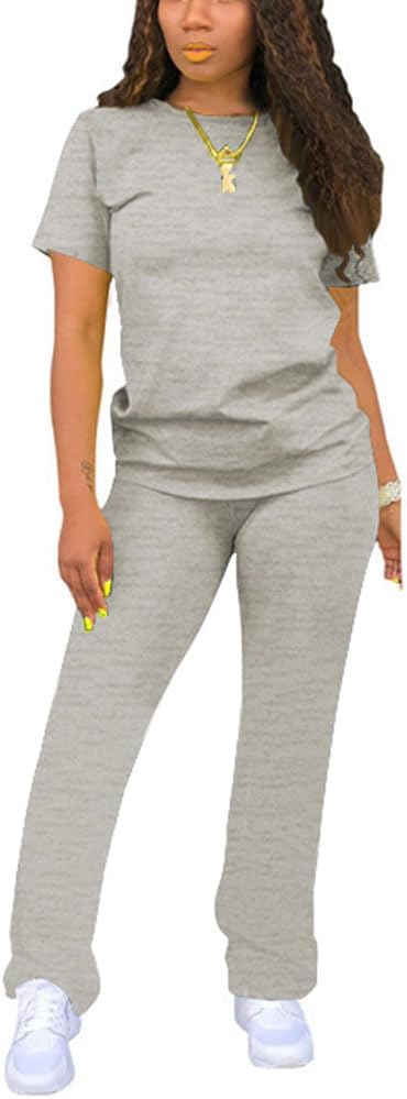 Nimsruc Two Piece Sets for Women Casual Jogging Suits