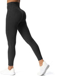 Aoxjox High Waisted Workout Leggings for Women Trinity Yoga Pants 26.5"