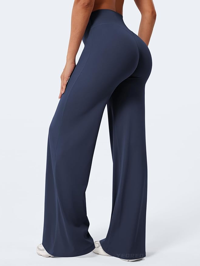 YEOREO Workout Leggings Womens No Front Seam Straight Leggings 29"/ 31.5"/ 33"/ 35" High Waist Buttery Eddiy Gym Yoga Pants