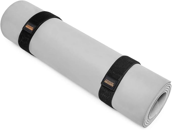 Adjustable Heavy-Duty Yoga Mat Strap - Elastic Bungee Wrap Organizer for Workout, Exercise, and Pilates Mat Storage