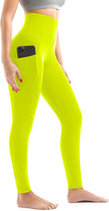 Walifrey Leggings with Pockets for Women, High Waisted Buttery Soft Womens Leggings for Gym Yoga Workout