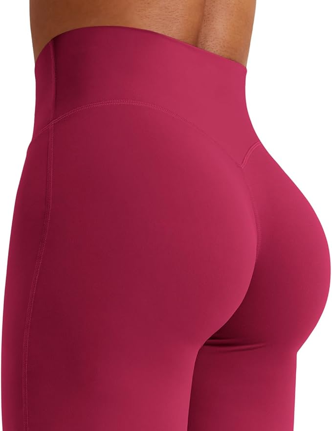 YEOREO Workout Leggings Womens No Front Seam Straight Leggings 29"/ 31.5"/ 33"/ 35" High Waist Buttery Eddiy Gym Yoga Pants