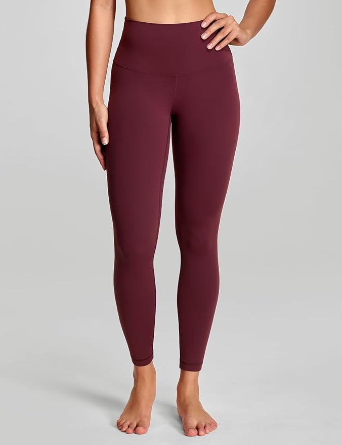 HeyNuts Yoga Pro Leggings 25'', Light to Medium Support, Buttery Soft 7/8 Lounge Yoga Pants