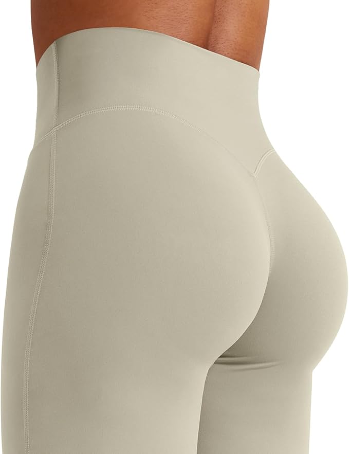 YEOREO Workout Leggings Womens No Front Seam Straight Leggings 29"/ 31.5"/ 33"/ 35" High Waist Buttery Eddiy Gym Yoga Pants