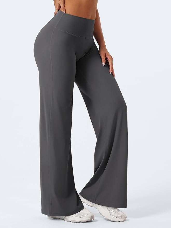 YEOREO Workout Leggings Womens No Front Seam Straight Leggings 29"/ 31.5"/ 33"/ 35" High Waist Buttery Eddiy Gym Yoga Pants