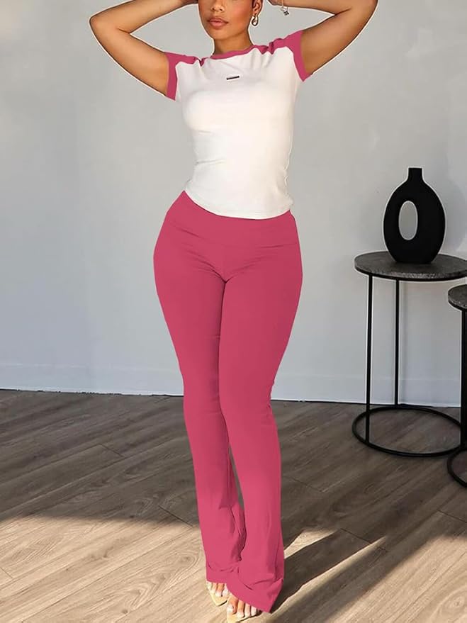 Nimsruc 2 Piece Outfits for Women Casual Sweat Sets