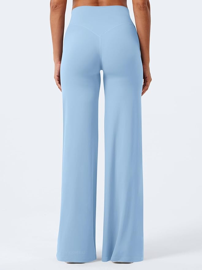 YEOREO Workout Leggings Womens No Front Seam Straight Leggings 29"/ 31.5"/ 33"/ 35" High Waist Buttery Eddiy Gym Yoga Pants
