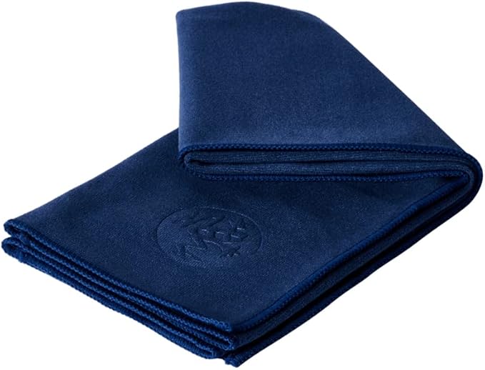 Manduka eQua Hot Yoga Mat Towel - 72" | Instant Moisture Activated Grip | Ultra Soft Microfiber | Quick Dry, Daily Use Ready | Lightweight, Travel Friendly Mat Layer
