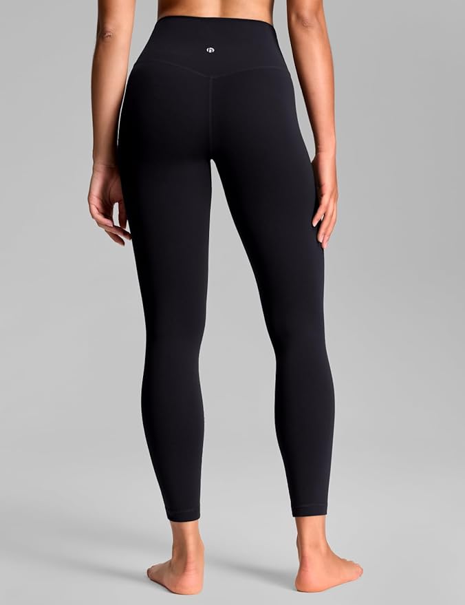 HeyNuts Yoga Pro Leggings 25'', Light to Medium Support, Buttery Soft 7/8 Lounge Yoga Pants
