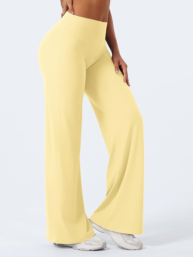 YEOREO Workout Leggings Womens No Front Seam Straight Leggings 29"/ 31.5"/ 33"/ 35" High Waist Buttery Eddiy Gym Yoga Pants