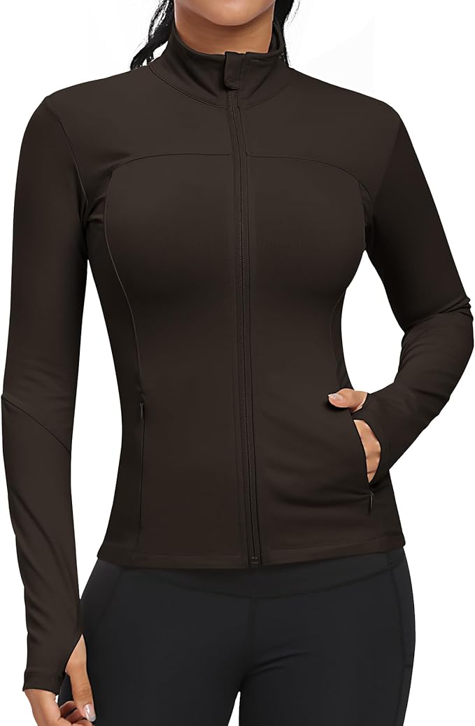GYM RAINBOW Workout Jackets for Women Athletic Jacket Spring Running Yoga Jackets
