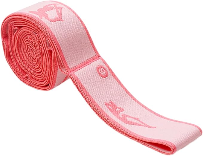 9 Loops Elastic Yoga Strap - Adjustable Stretching Band for Physical Therapy, Dance, Pilates & Gymnastics, Multi-Loop Exercise Band for Flexibility, Home Workout