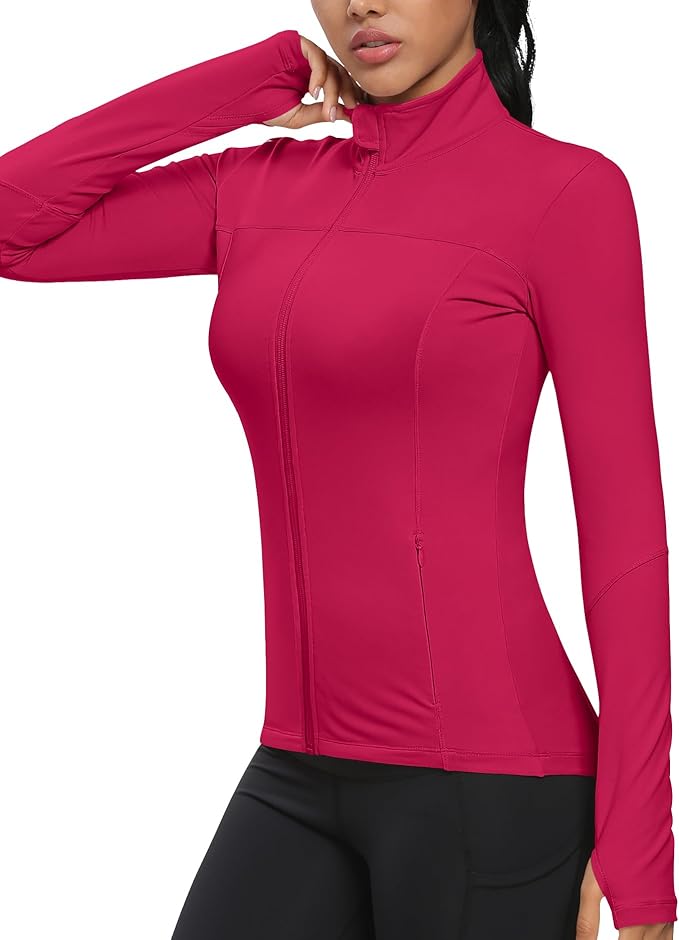 GYM RAINBOW Workout Jackets for Women Athletic Jacket Spring Running Yoga Jackets