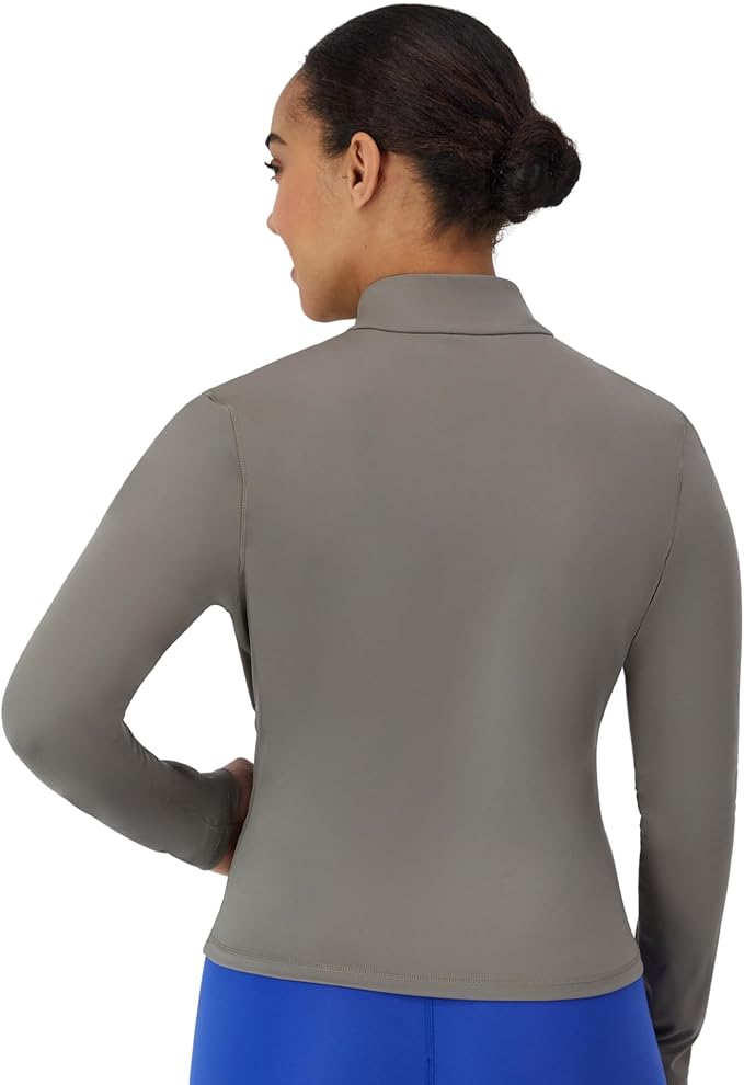 Hanes Women's Jacket, Moves Full-Zip Workout Jacket, Moisture-Wicking Outwear, Soft & Stretchy Athletic Wear for Women
