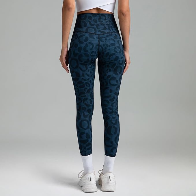 Colorfulkoala Women's High Waisted Tummy Control Workout Leggings Full Length Ultra Soft Yoga Pants 28"
