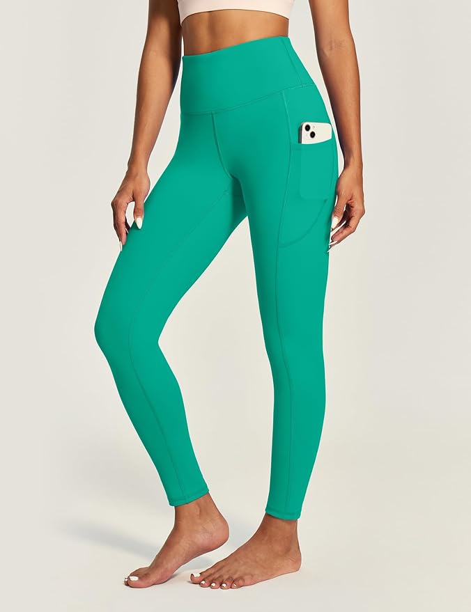 IUGA High Waist Yoga Pants with Pockets, Leggings for Women Tummy Control, Workout Leggings for Women 4 Way Stretch