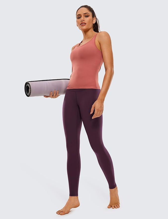 CRZ YOGA Butterluxe Yoga Leggings 31"- Extra Long High Waisted Workout Lounge Pants for Tall Women