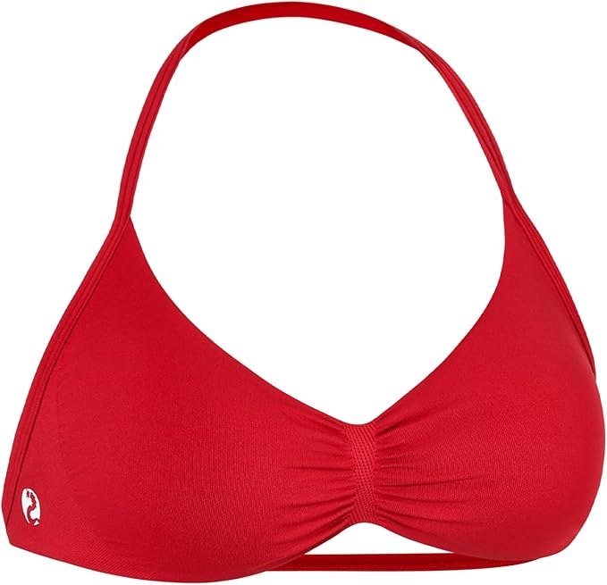 AUROLA Influence Strappy Bra Sports Bras for Women, Backless Padded Impact Strappy Bra Workout Gym Yoga with Removable Cups