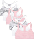 Fruit of the Loom Women's Spaghetti Strap Cotton Sports Bra - All-Day Comfort & Easy Movement