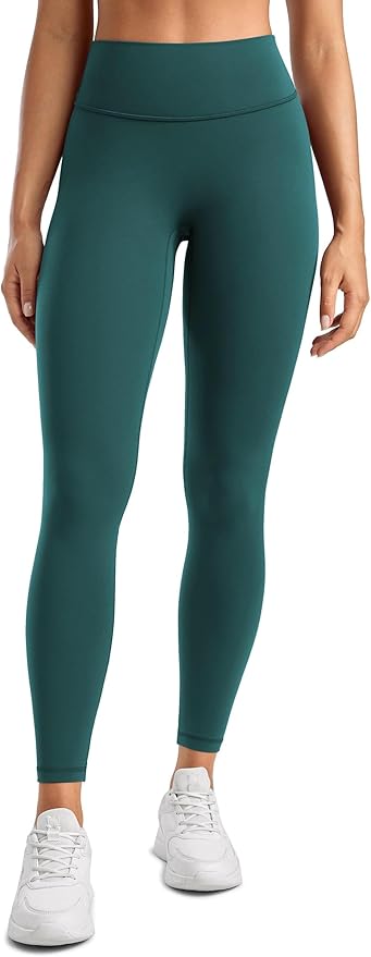INGIA Womens High Waisted No Front Seam Lounge Yoga Legging 25" Workout Tummy Control Gym Yoga Pants