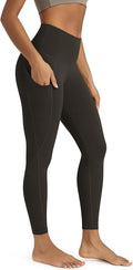 ODODOS Women's High Waisted Yoga Leggings with Pockets, Tummy Control Non See Through Workout Athletic Running Yoga Pants