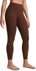 CRZ YOGA SculptAir No Front Seam Yoga Leggings 25" - High Waisted Womens Pants Workout Pilates Athletic V Back Buttery Soft