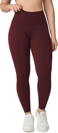 UNISSU Hugcurve No Front Seam High Waisted Workout Leggings for Women Buttery Soft Yoga Pants Gym Athletic Tights - 25''