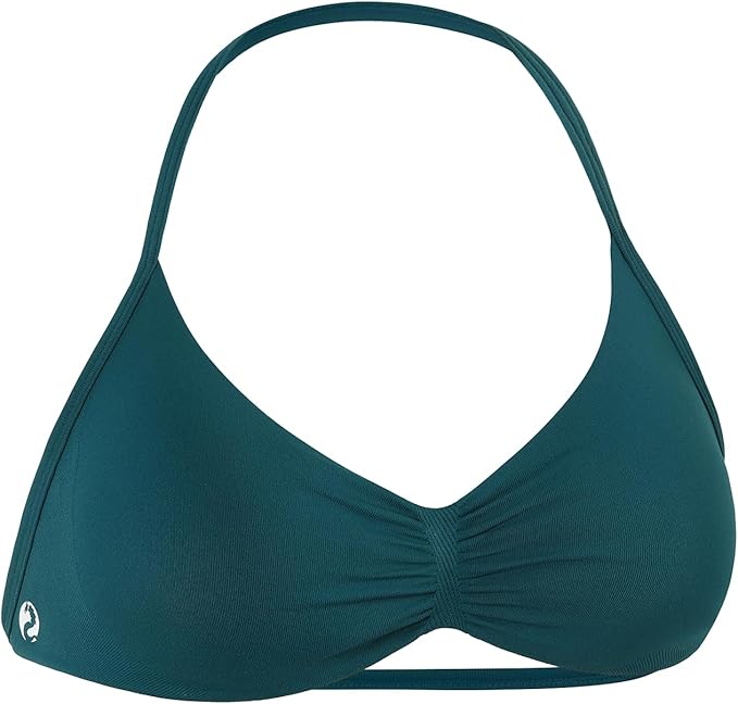 AUROLA Influence Strappy Bra Sports Bras for Women, Backless Padded Impact Strappy Bra Workout Gym Yoga with Removable Cups
