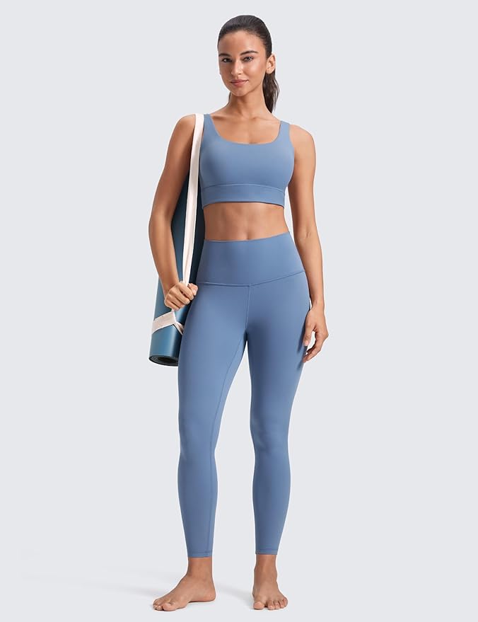 CRZ YOGA Butterluxe Yoga Leggings 25" - High Waisted Buttery Soft Womens Workout Lounge Pants