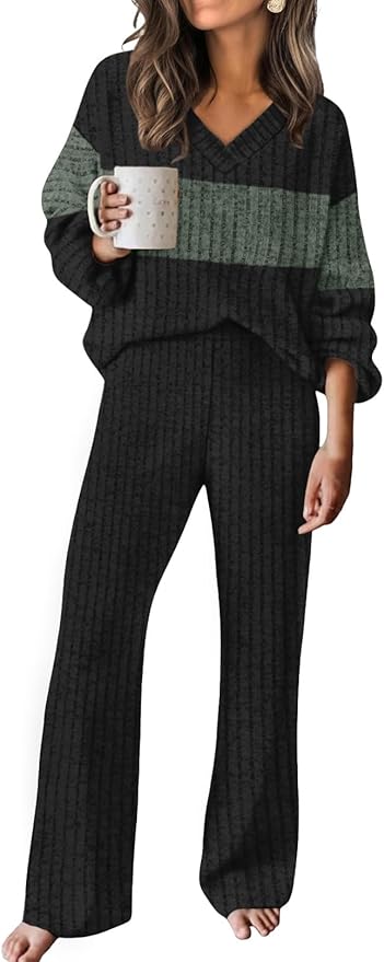 RUMIA Lounge Sets for Women 2026 Vacation Matching Track Suits Sweater Fall Outfits (S-2XL)