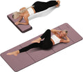 Foldable Yoga Mat Extra Thick 0.32 Inches-SGS Certified POE Material Exercise Mat, Non-Slip Design Fitness Mats, Multi-Purpose Workout Mats For Studio or Home Use