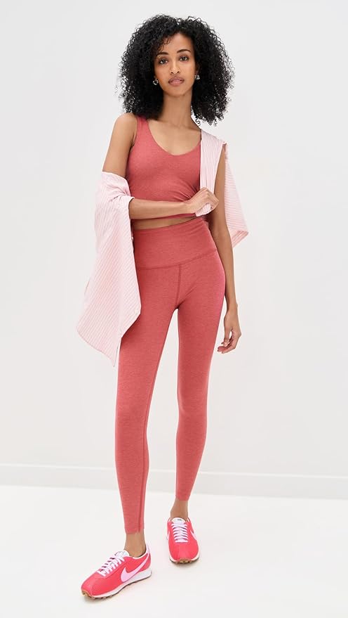 Beyond Yoga Women's Spacedye Caught in The Midi High Waisted Legging