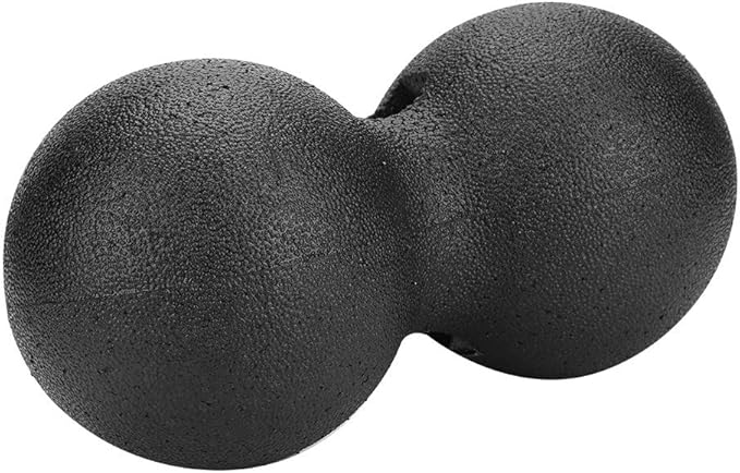 EPP Foam Massage Ball, Firm High Density Deep Tissue Massage Ball for Myofascial Release Trigger Point Therapy for Muscle Soreness Recovery Yoga Fitness Athletes (24x12cm Double Ball)
