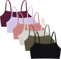 Fruit of the Loom Women's Spaghetti Strap Cotton Pullover Sports Bra Value Pack