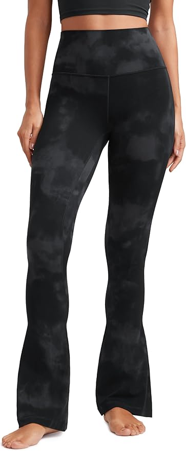 CRZ YOGA Butterluxe Mini Flared Leggings 30"/31.5"/33'' - High Waist Bootcut Casual Lounge Women Yoga Pants with Pocket