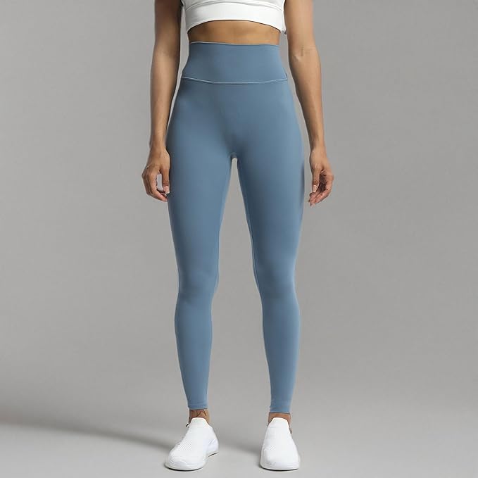 Aoxjox High Waisted Workout Leggings for Women Trinity Yoga Pants 26.5"