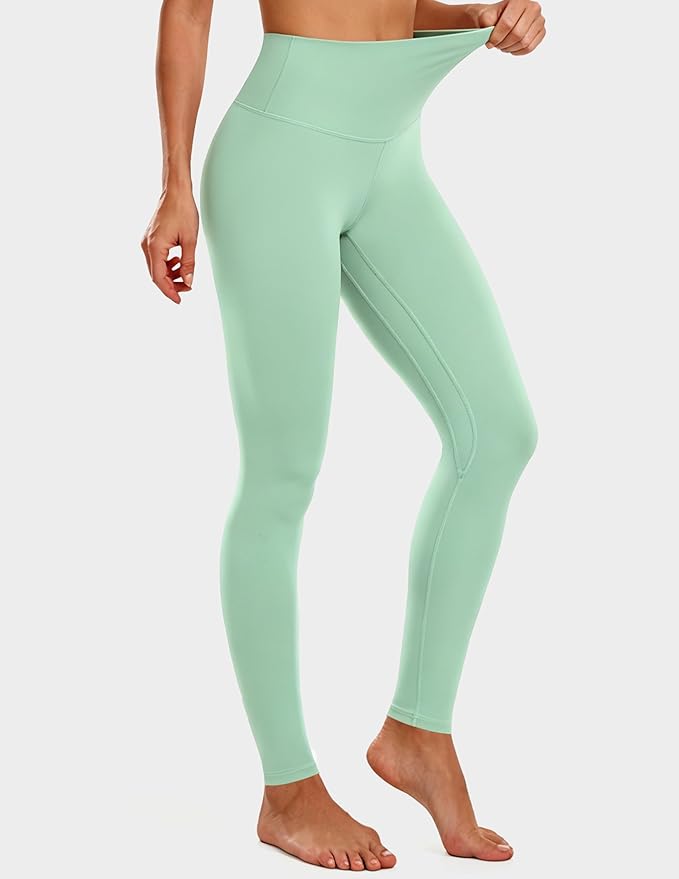 Colorfulkoala Women's High Waisted Tummy Control Workout Leggings Full Length Ultra Soft Yoga Pants 28"
