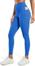 CRZ YOGA Butterluxe Workout Leggings Pockets 28'' - High Waisted Gym Womens Yoga Pants Running Buttery Soft