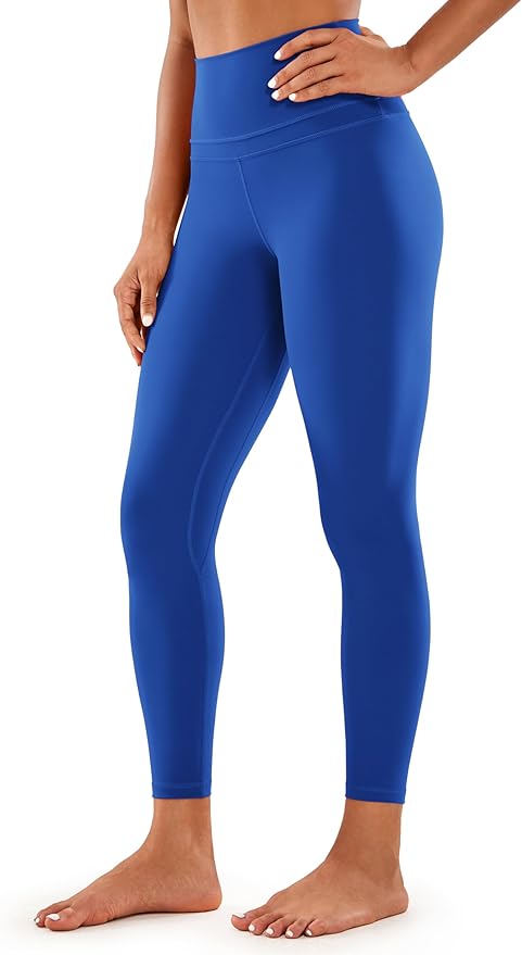 CRZ YOGA Naked Feeling Workout Leggings 25'' - High Waist Yoga Training Tight Womens Pants
