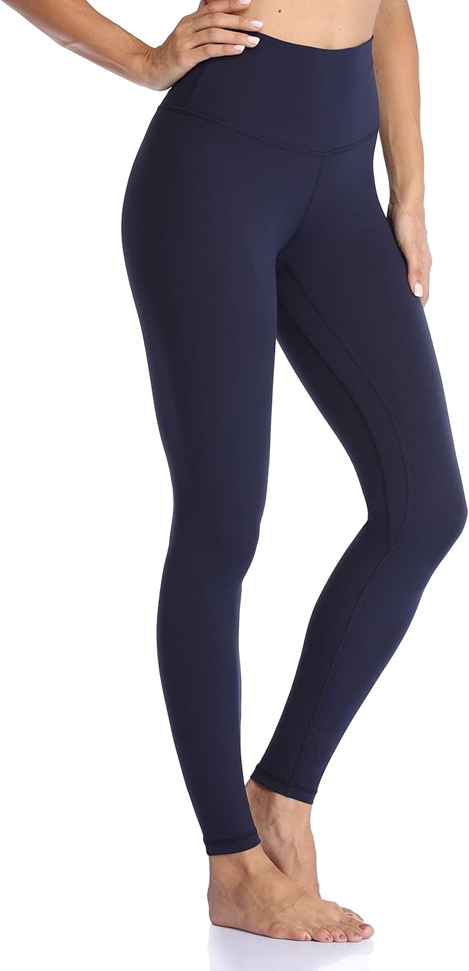 Colorfulkoala Women's High Waisted Tummy Control Workout Leggings Full Length Ultra Soft Yoga Pants 28"