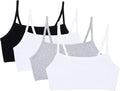 Fruit of the Loom Women's Spaghetti Strap Cotton Pullover Sports Bra Value Pack