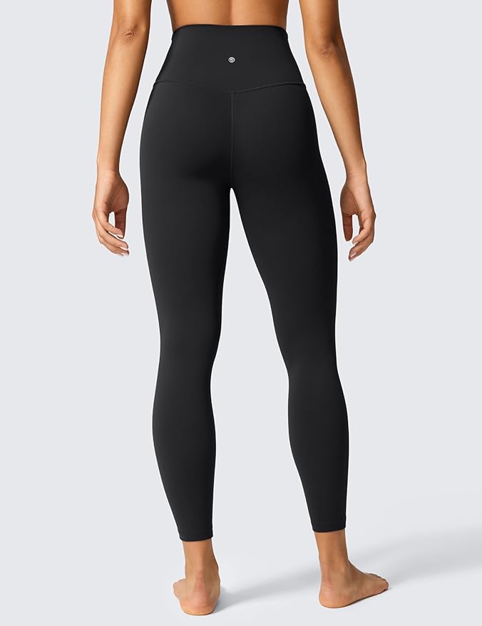 CRZ YOGA Butterlift Workout Leggings 25" - High Waisted Pilates Gym Athletic Womens Yoga Pants Buttery Soft