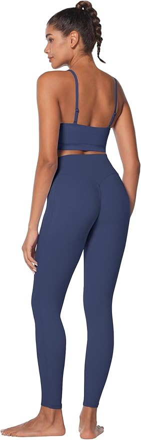 Sunzel Sunzfly Workout Leggings for Women, Tummy Control Compression Workout Gym Yoga Pants, High Waist & No Front Seam Lycra