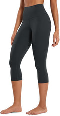 CRZ YOGA Butterluxe Yoga Capris Leggings 19'' - High Waisted Workout Buttery Soft Athletic Lounge Womens Crop Pants